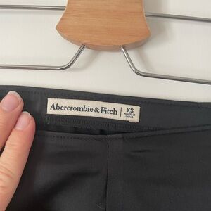 Abercrombie & Fitch Black Satin Skirt